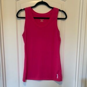 Reebok Pink Athletic Sleeveless Tank Top